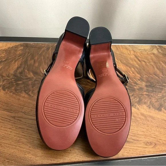 Chie Mihara Sainte Black Leather Heel, New in Box - Picture 7 of 7